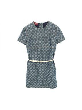 green midi dress with white flowers Kelly Green Cotton Side Cut Out Flower Midi Dress main image 0
